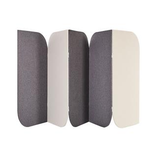 Beliani Akustik Raumteiler 5-teilig aus Kunststoff Modern SHADY  