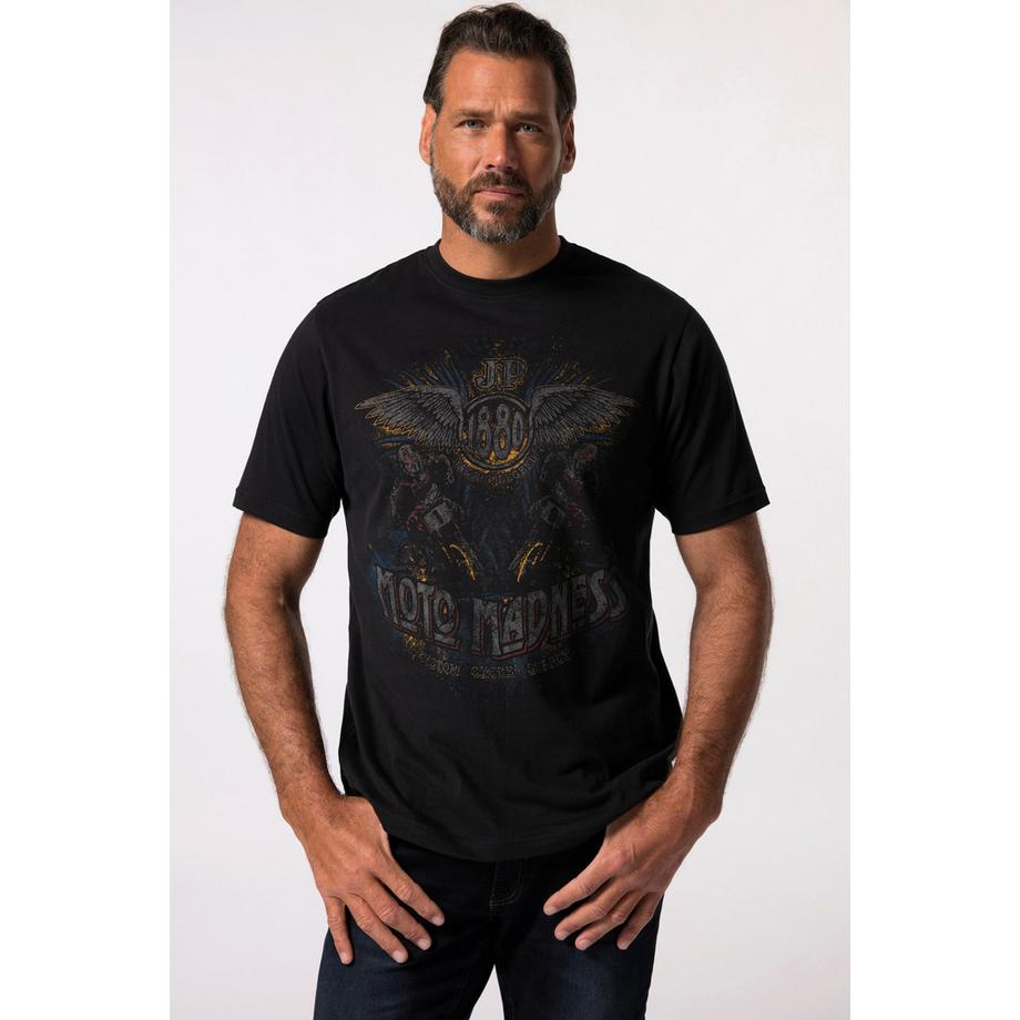 JP1880 T-shirt mezze maniche con stampa sul petto  