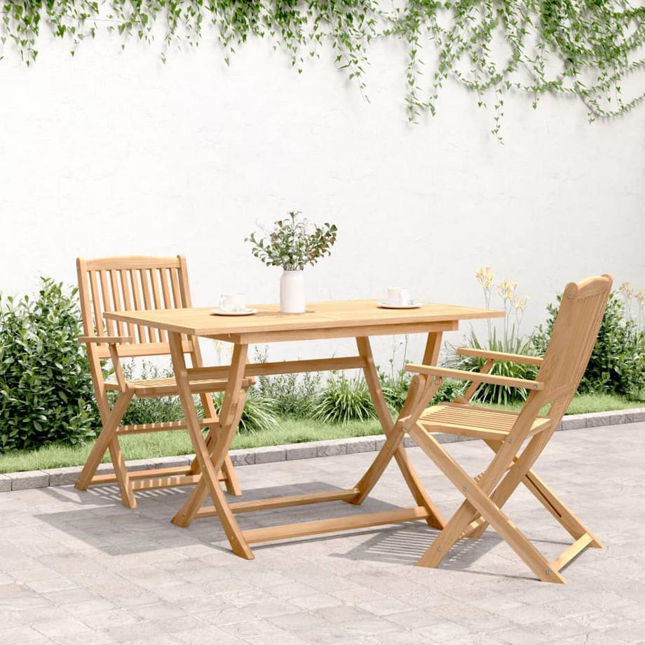 VidaXL tavolo da giardino Legno di acacia  