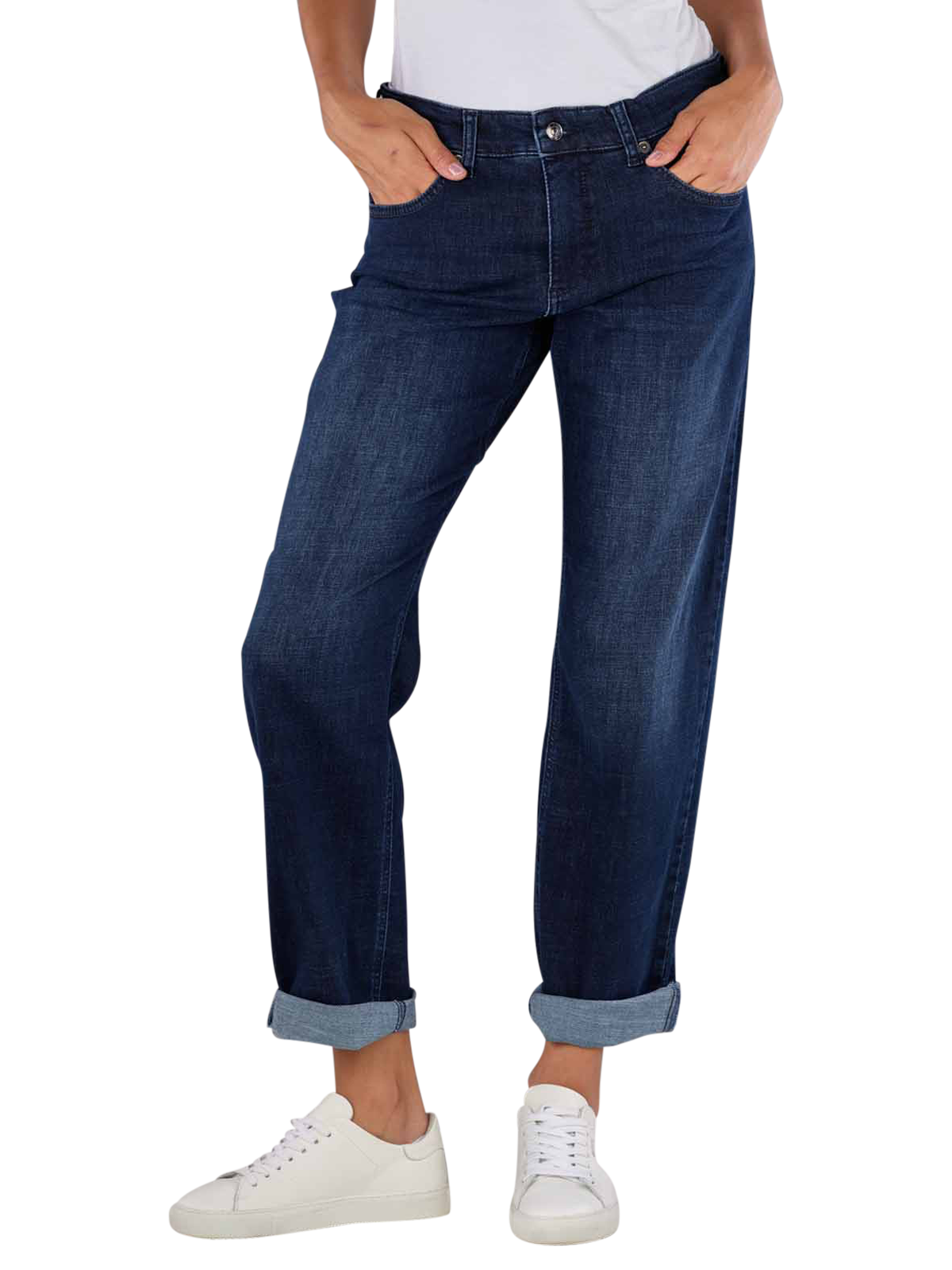 MAC Straight Fit Light Denim Jeans  