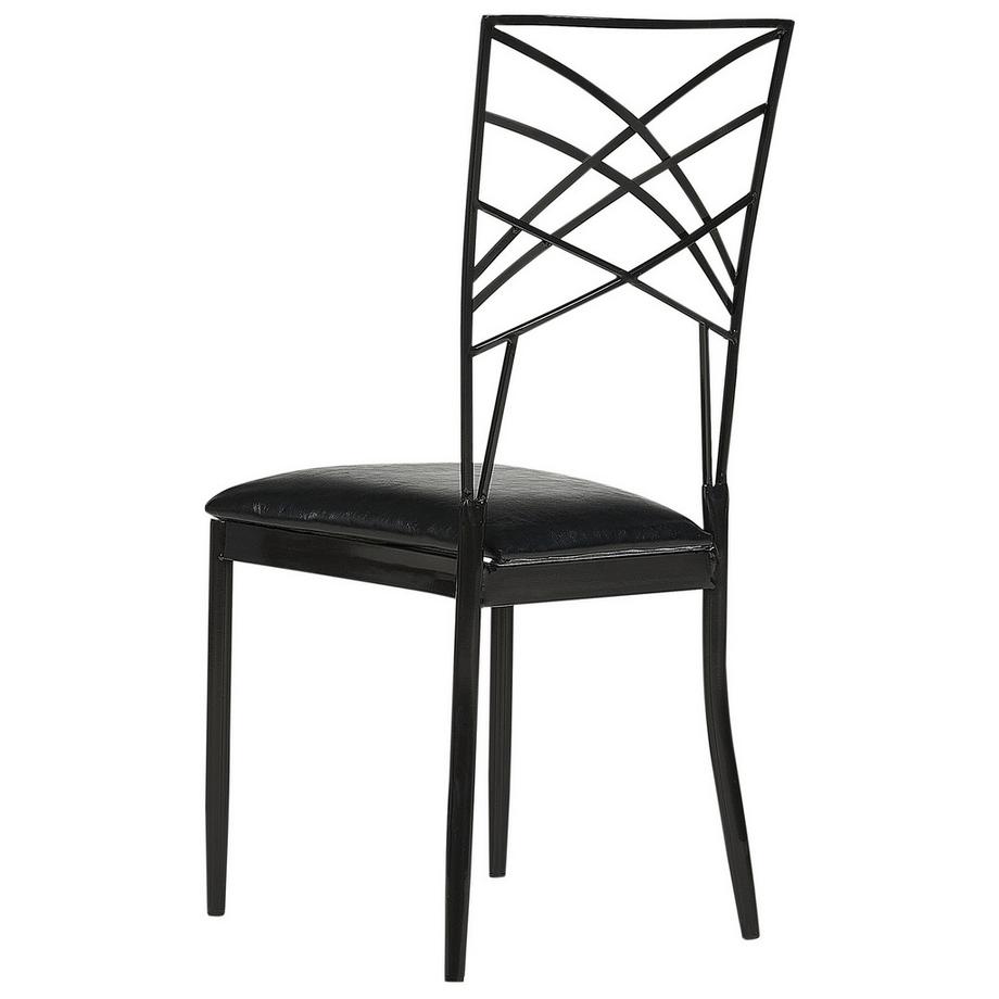 Beliani Set di 2 sedie da pranzo en Acciaio Moderno GIRARD  