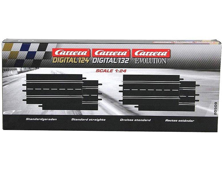 Carrera  Digital 124 Standardgeraden (4Teile) 