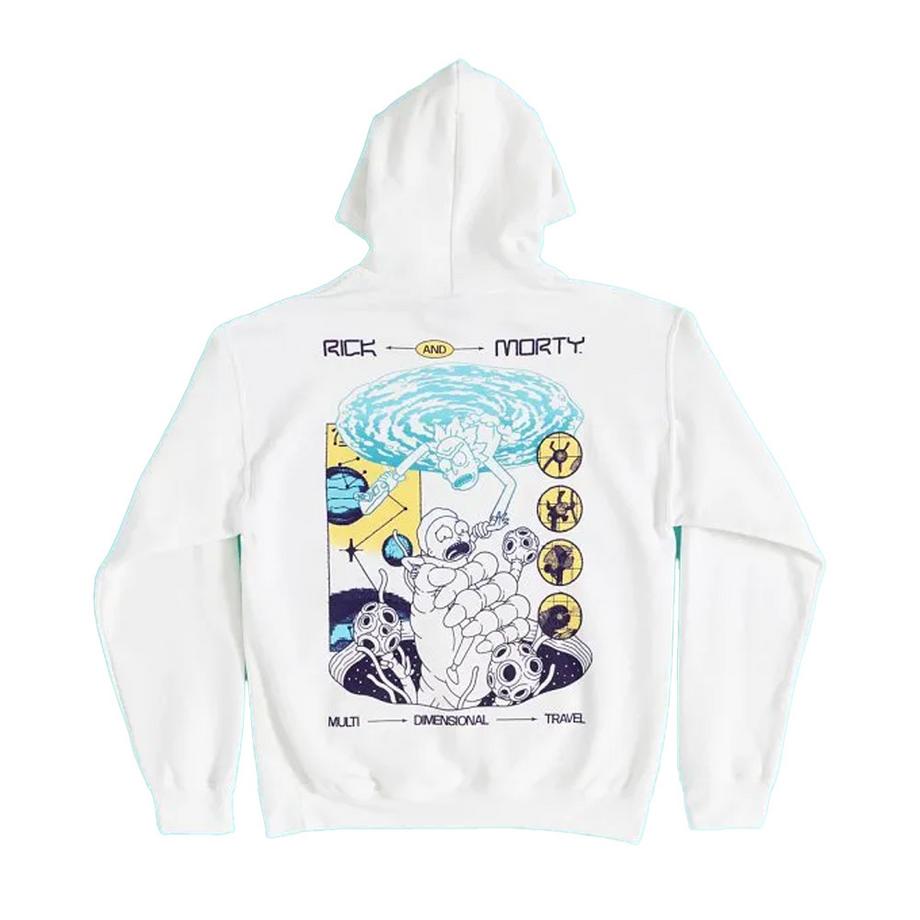 Rick And Morty Portal Kapuzenpullover  
