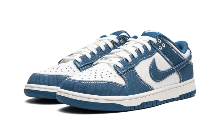 NIKE  Dunk Low Industrial Blue Sashiko 