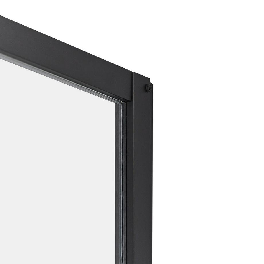 Beliani Cabine de douche en Verre de sécurité  TELA  