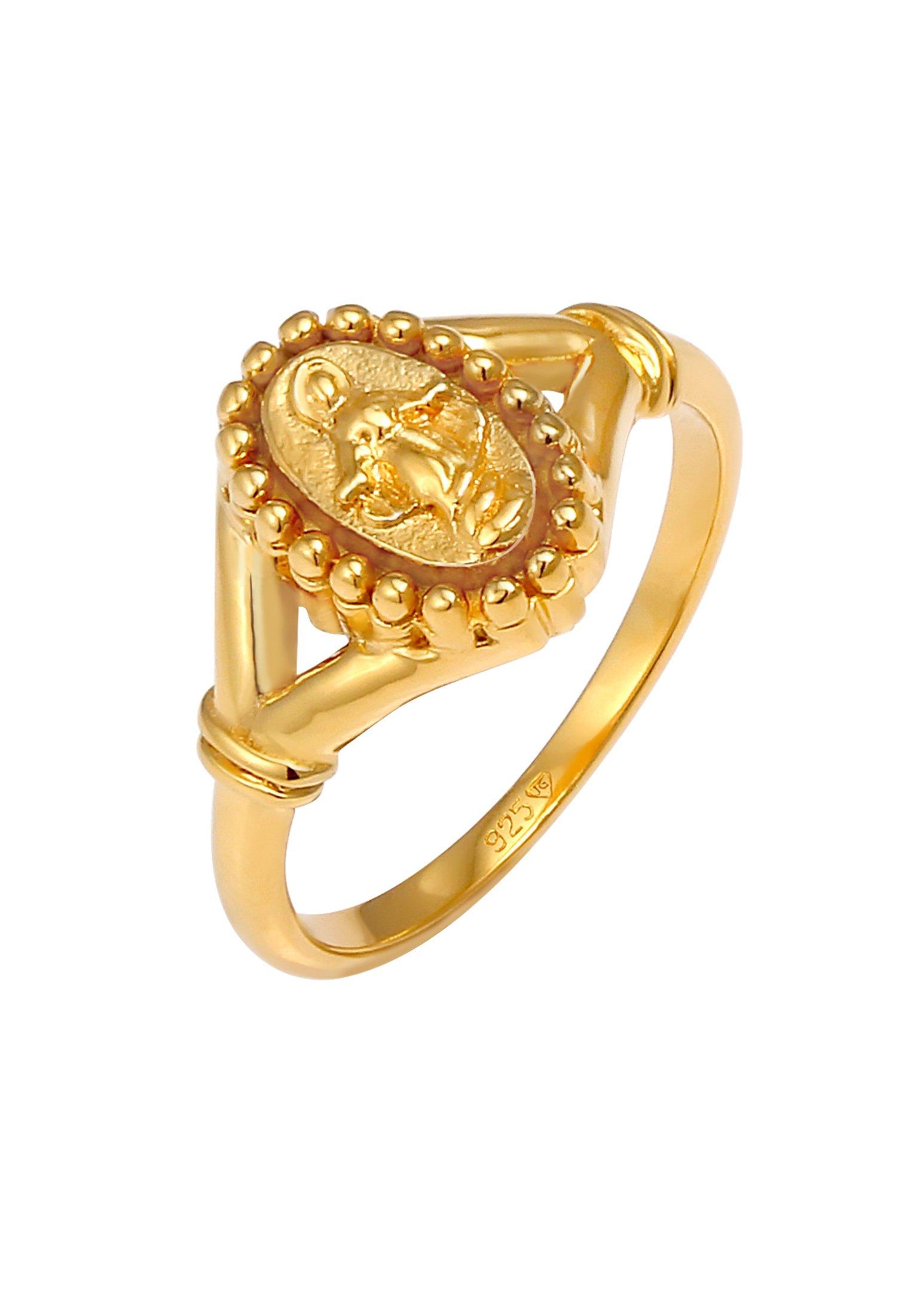 Image of Ring Maria Madonna Symbol Glaube Damen Gold 52mm