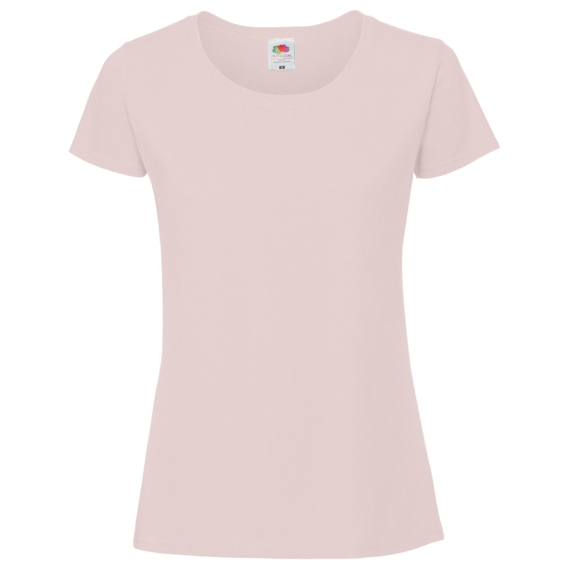 Image of Premium Tshirt Damen Pink Teal M