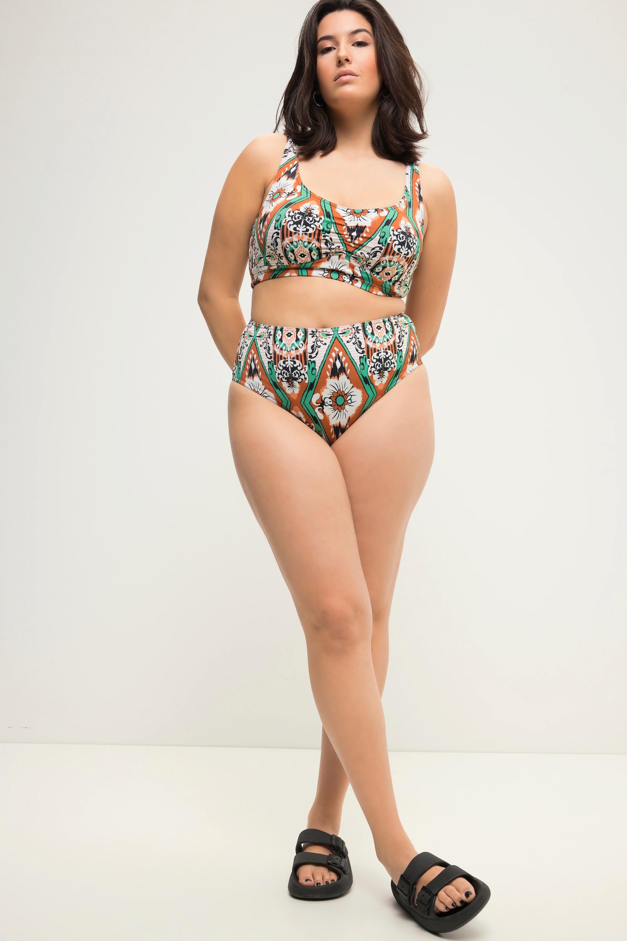 Studio Untold  Bas de bikini taille haute avec imprimé all-over 