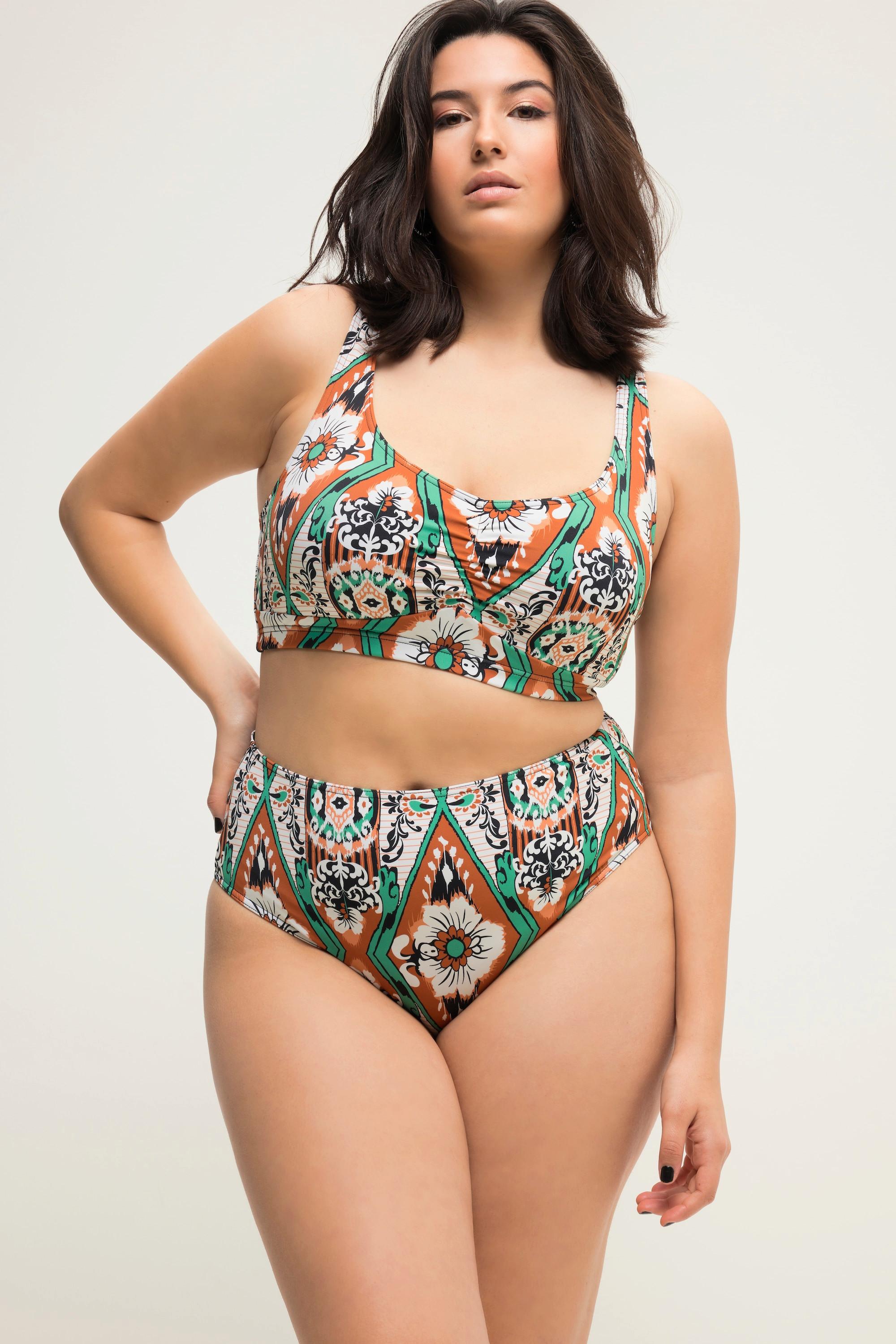 Studio Untold  Bas de bikini taille haute avec imprimé all-over 