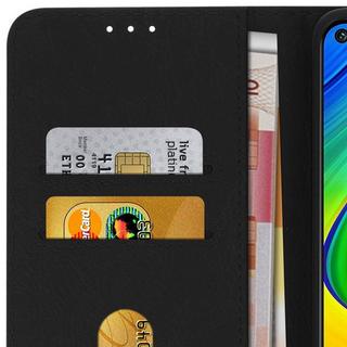 Avizar  Custodia Folio Xiaomi Redmi Note 9 nero 