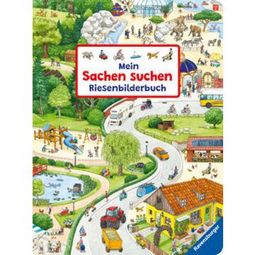 Mein Sachen suchen Riesenbilderbuch