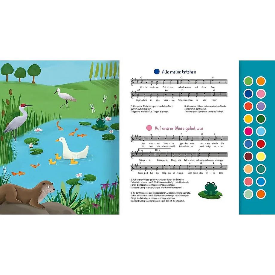 Sing mit! Rand-Bell, Tilia (Illustrationen); Schrank, Gerald 'Greulix' (Komposition) Gebundene Ausgabe 