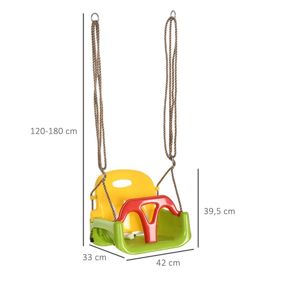 Outsunny Balançoire pour enfants  