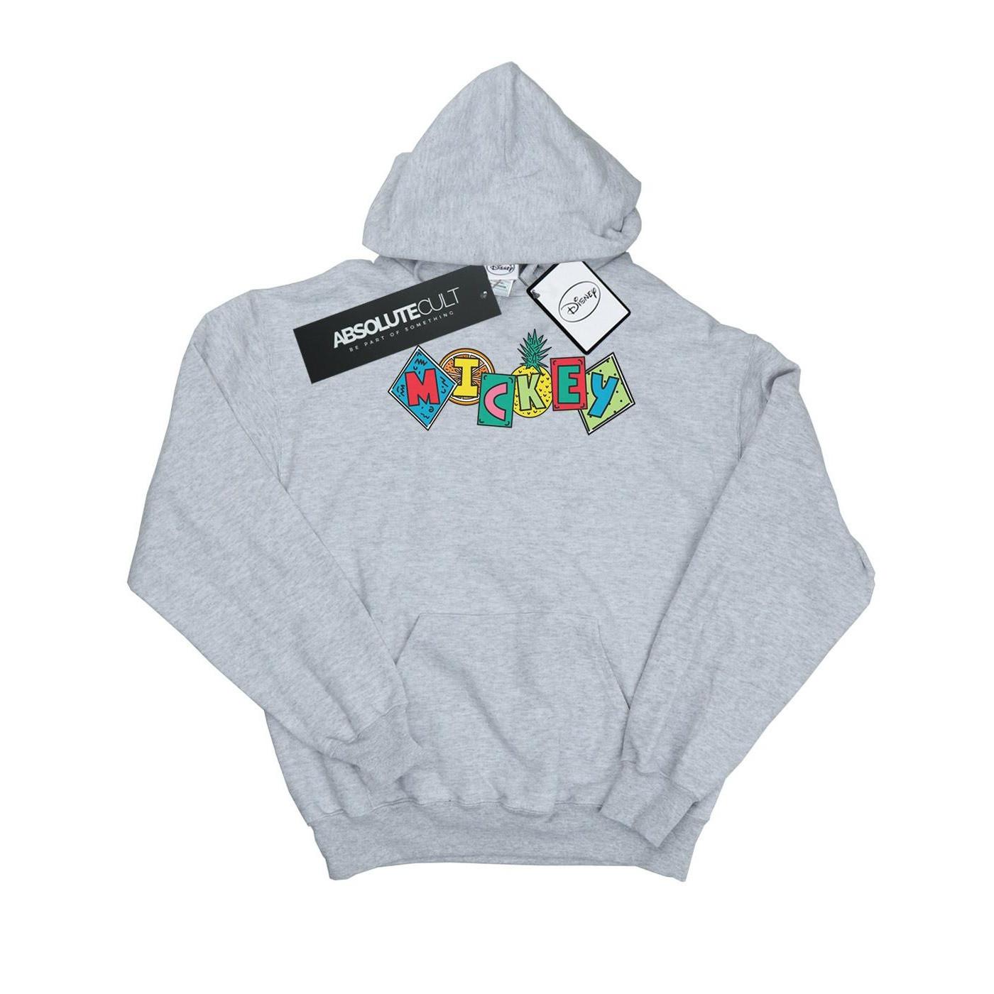 Image of Mickey Mouse Fruit Blocks Kapuzenpullover Jungen Grau 140/146