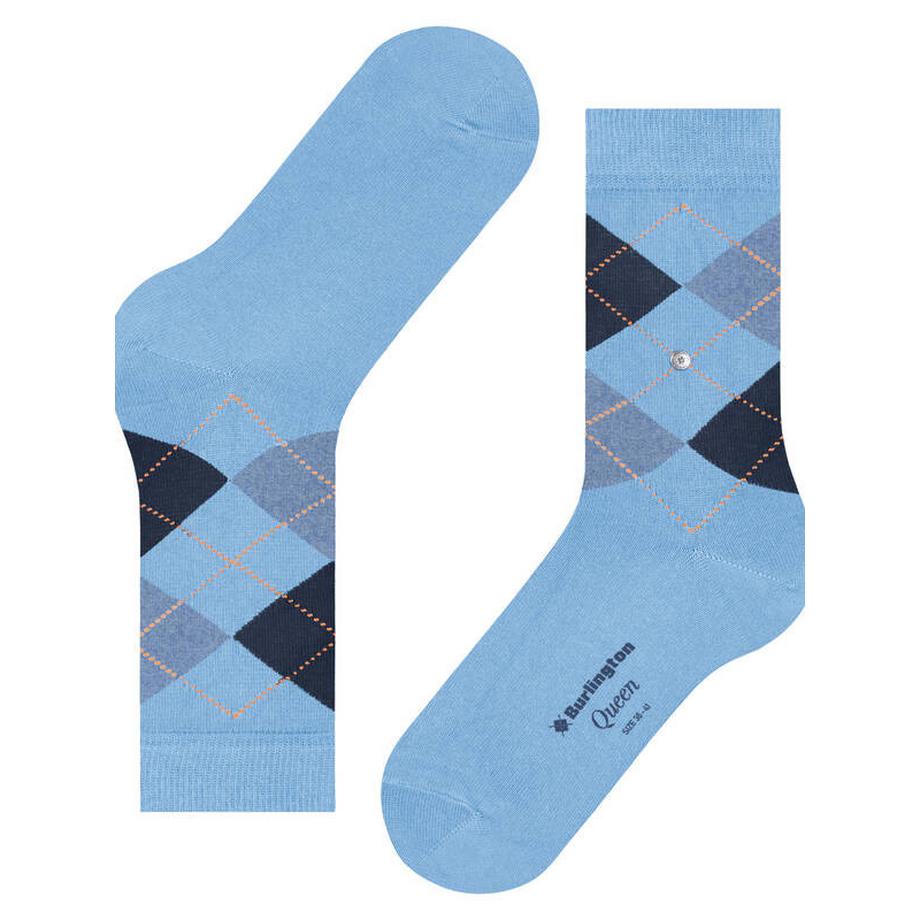 Burlington Queen Motif Argyle Chaussettes  