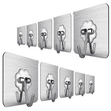 10 x Wandhaken – selbstklebend