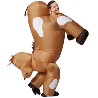 Tectake  Costume de cheval gonflable adulte unisexe 