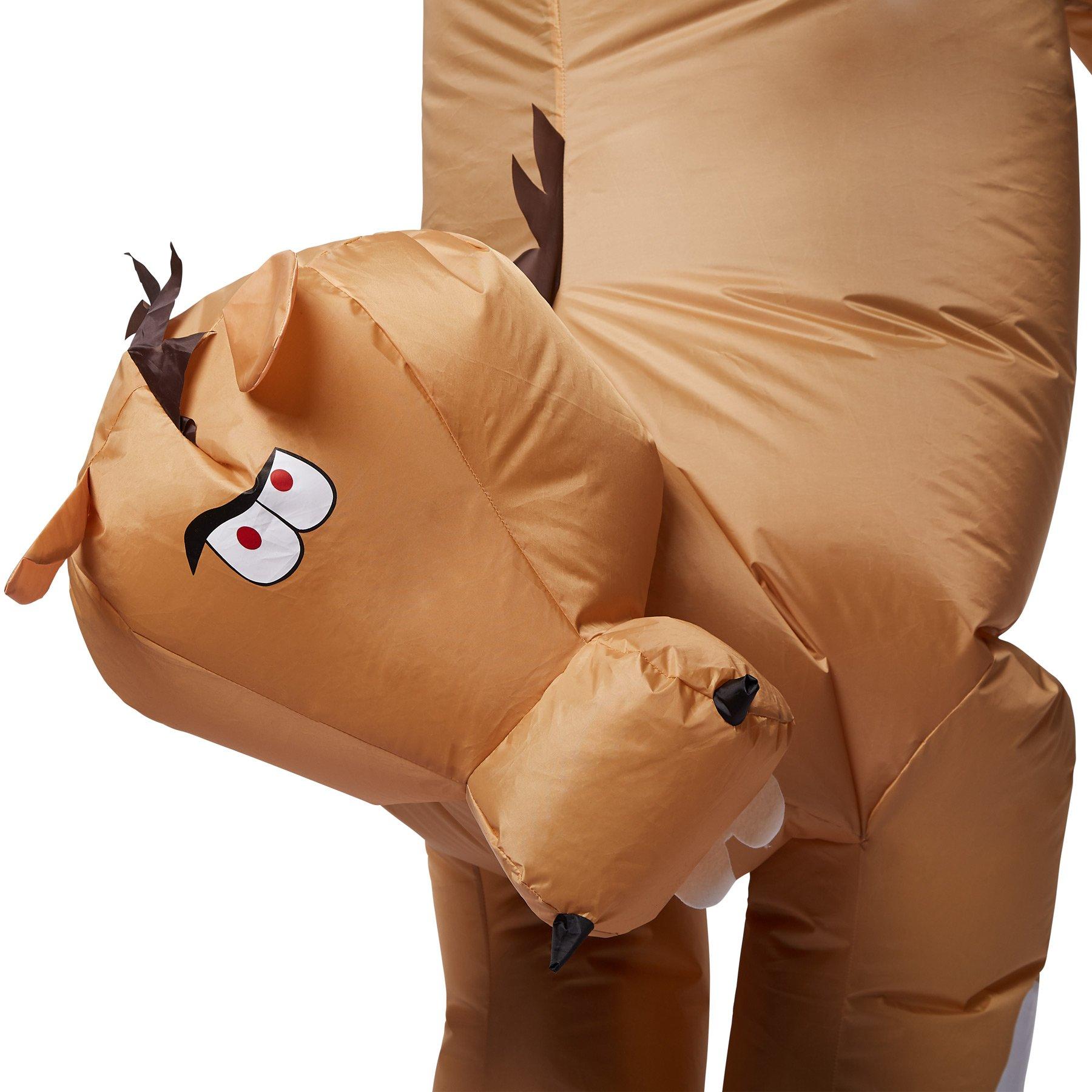 Tectake  Selbstaufblasbares Kostüm Pferd 