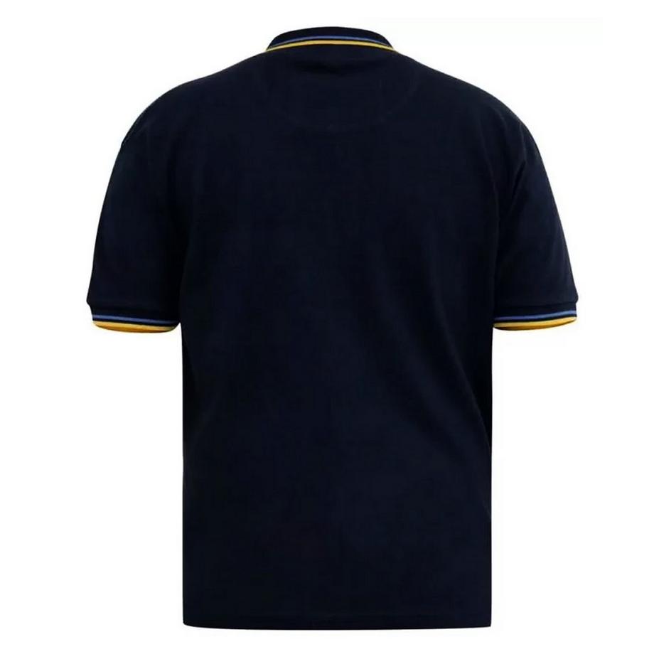 Duke Hamford 1 Poloshirt Gerippter Kragen Regular Fit  