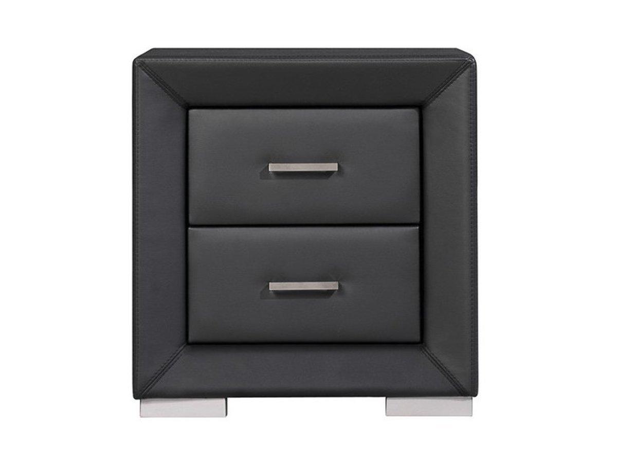 Vente-unique Table de chevet CAPITOLE 2 tiroirs Simili  