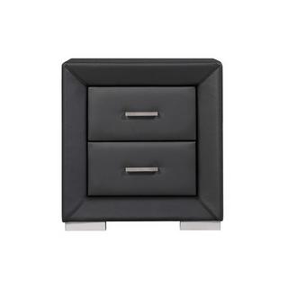 Vente-unique Table de chevet CAPITOLE 2 tiroirs Simili  