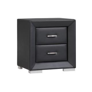 Vente-unique Table de chevet CAPITOLE 2 tiroirs Simili  