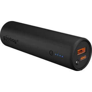 Goobay  Goobay Powerbank PD per Bicicletta 5000 mAh - Nero 