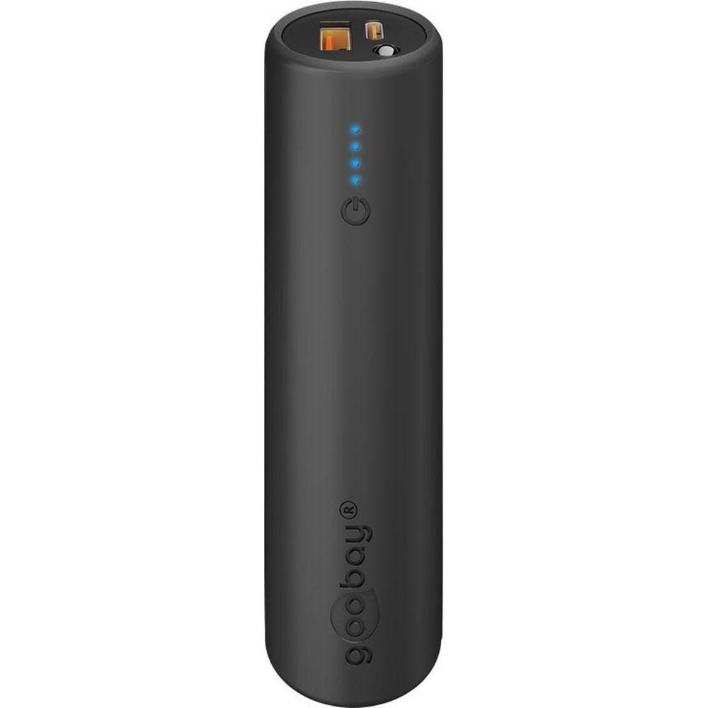 Goobay  Goobay Powerbank PD per Bicicletta 5000 mAh - Nero 