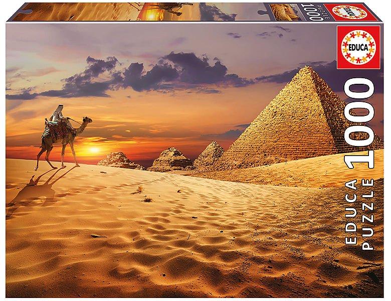 Image of Puzzle Wüste im Sonnenuntergang (1000Teile)