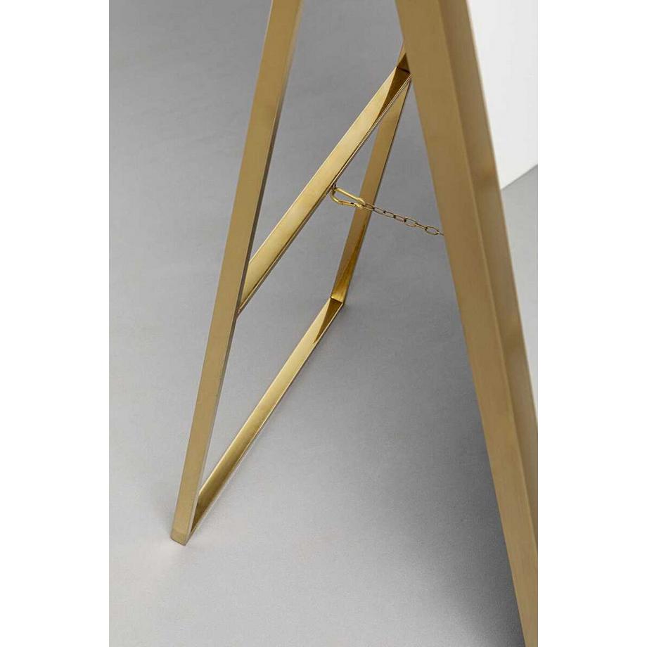 KARE Design Miroir sur pied Arezzo Brass 53x160  
