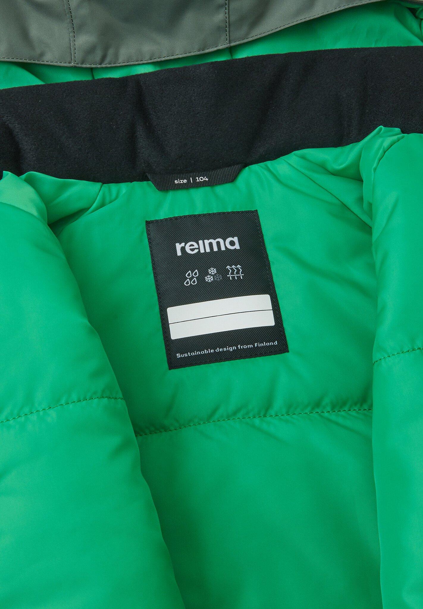 Reima  tec Jungen Skijacke Autti Cat Eye Green 