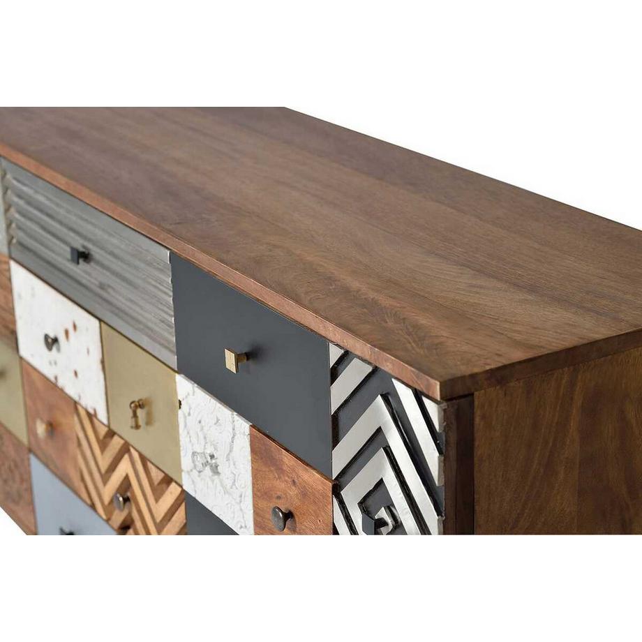 mutoni Sideboard Mumbai Mango coloré 150  