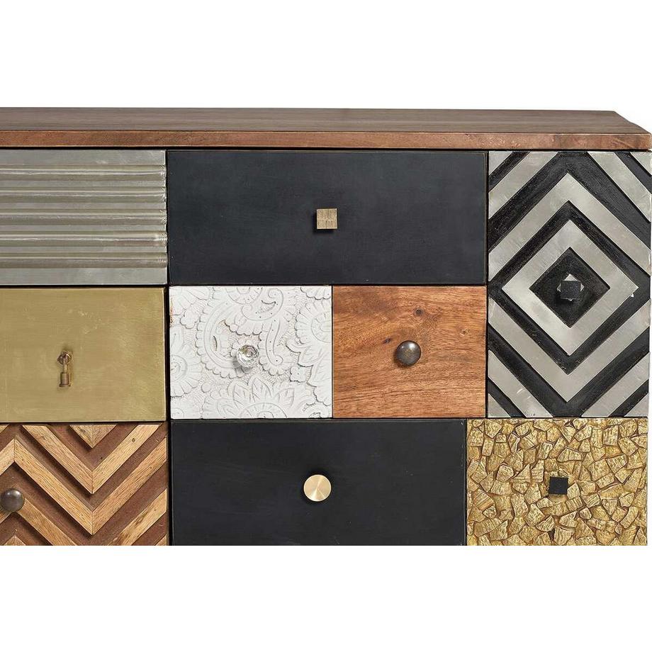 mutoni Sideboard Mumbai Mango coloré 150  