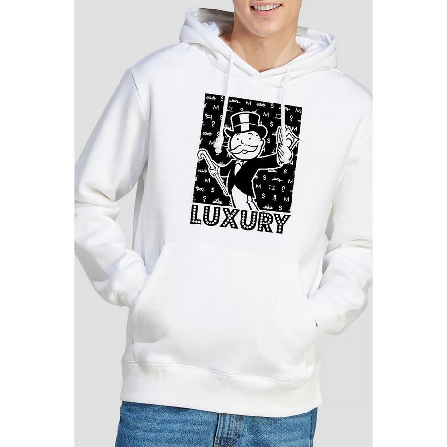 Monopoly Sweat à Capuche Imprimé Luxe  