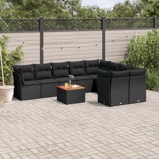 VidaXL Garten sofagarnitur poly-rattan  