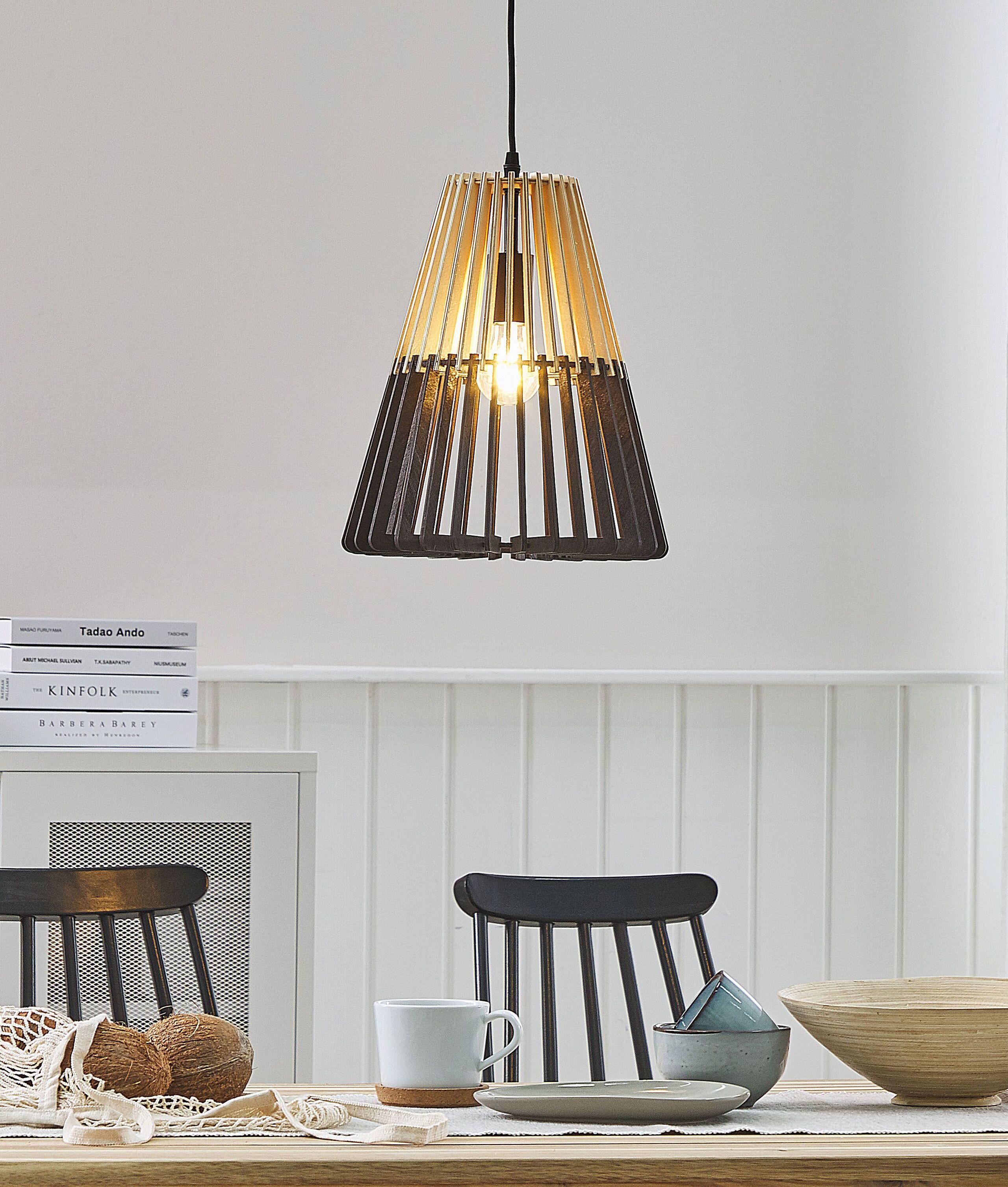 Beliani Lampe suspension en Contreplaqué Boho CAVALLA  