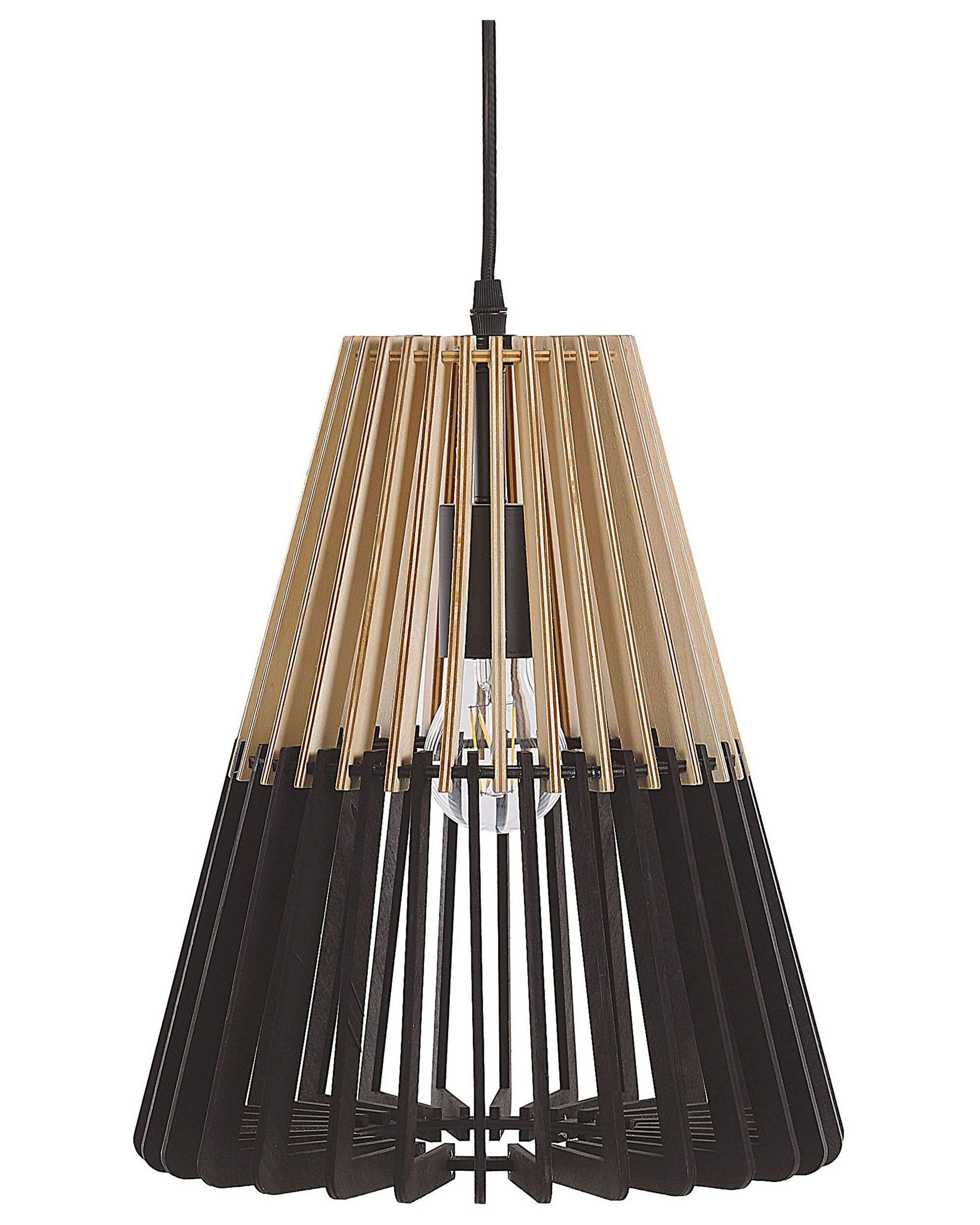 Beliani Lampe suspension en Contreplaqué Boho CAVALLA  