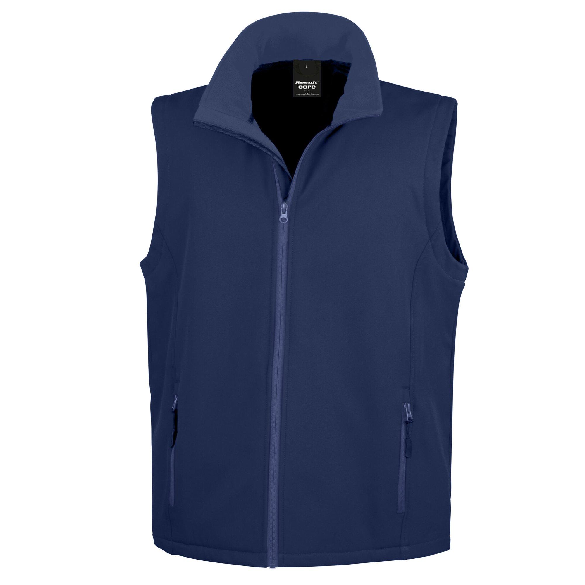 Image of Core Soft Shell Bodywarmer Herren Marine S