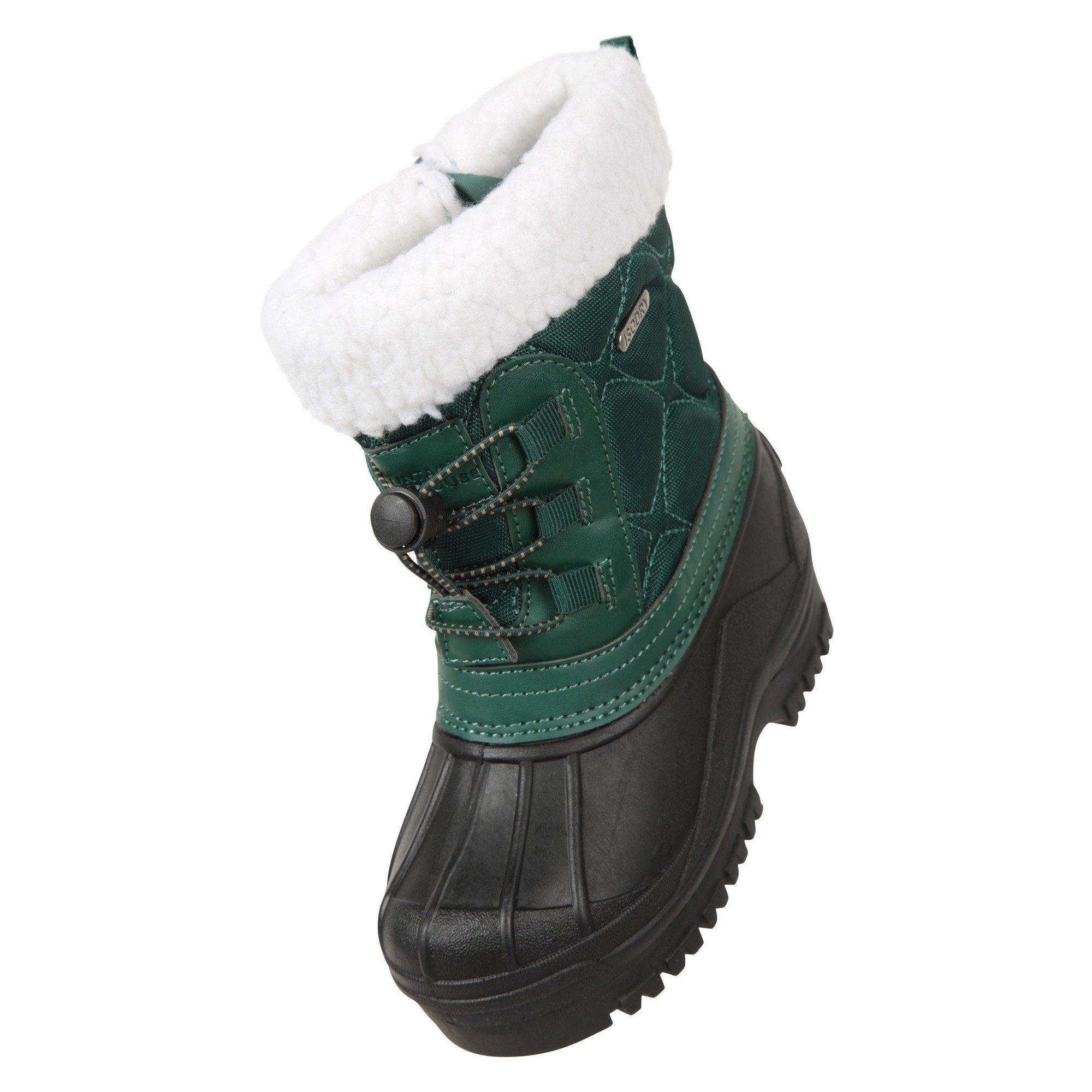 Image of Schneestiefel Arctic Adaptive, Wasserfest Unisex Dunkelgrün 23