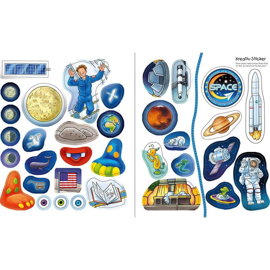 Ravensburger  Wieso? Weshalb? Warum? aktiv-Heft: Weltraum 