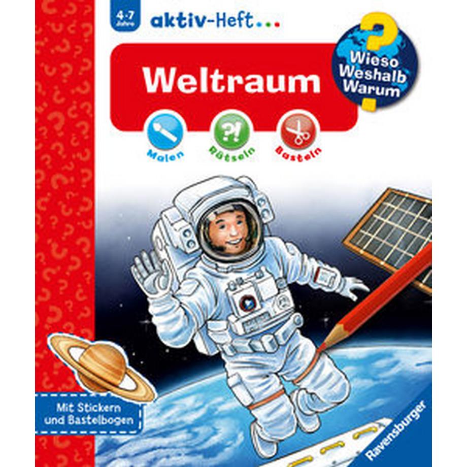 Ravensburger  Wieso? Weshalb? Warum? aktiv-Heft: Weltraum 