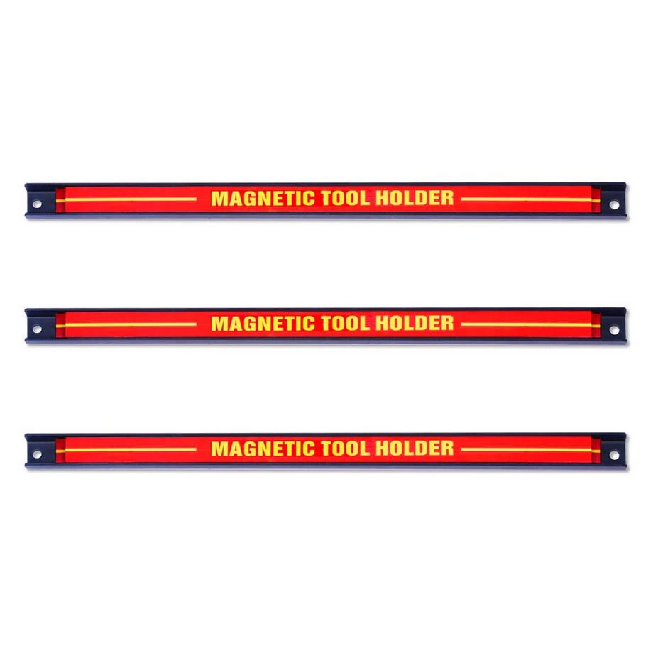 Northix 3 x portautensili magnetici da parete, set di strisce magnetiche, striscia magnetica 46 cm  