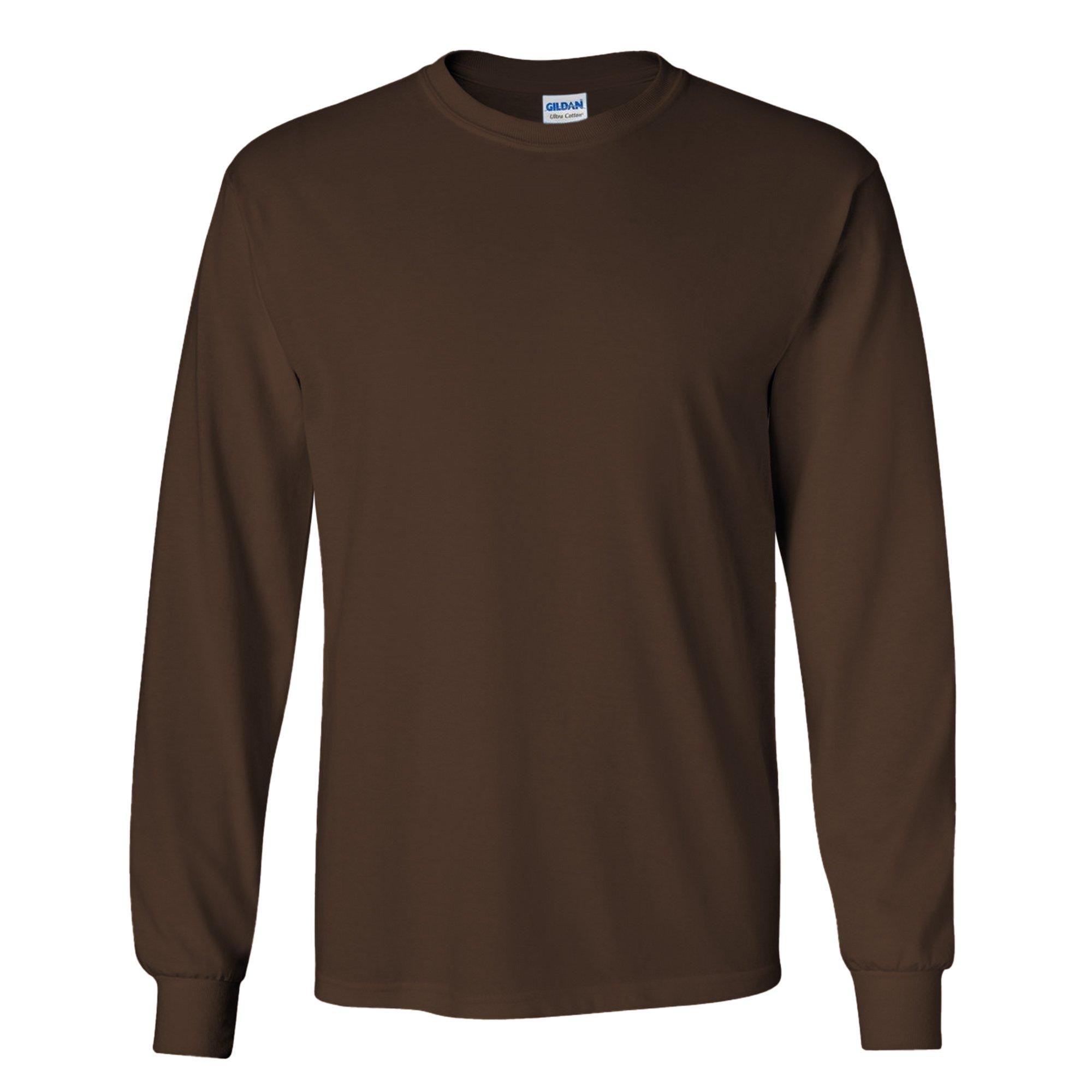 Image of Ultra Tshirt Mit Rundhalsausschnitt, Langärmlig Herren Kühles Braun XXL