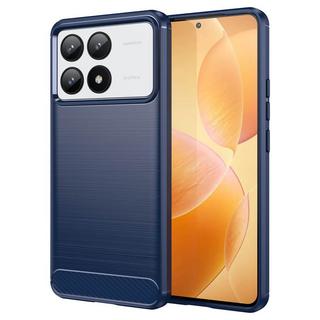 Cover-Discount  Xiaomi Poco F6 Pro - Metall Carbon Look Hülle 