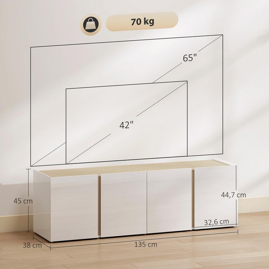 HOMCOM TV Schrank  