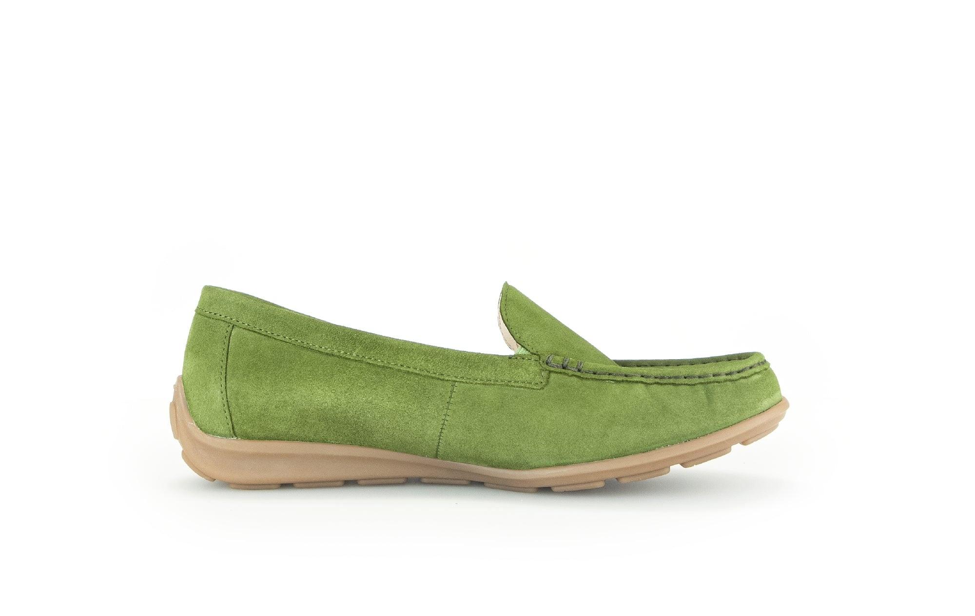 Image of Wildleder Loafer Damen Grün 38.5