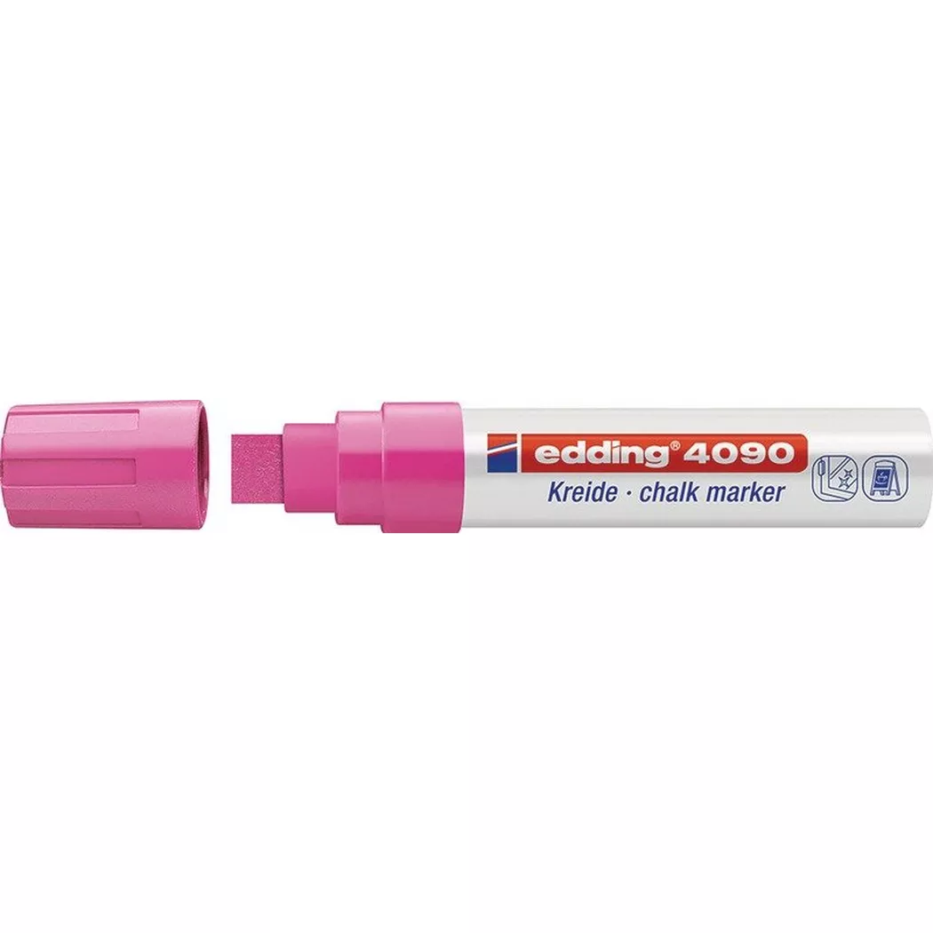 Edding 4-4090069 4090 Chalk Neon pink 4mm, 15mm