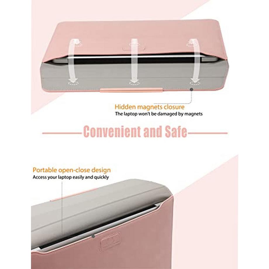 Only-bags.store 15.4 Zoll Filz Laptophülle Kompatibel mit MacBook Air 15 MacBook Pro Retina 2012-2016  