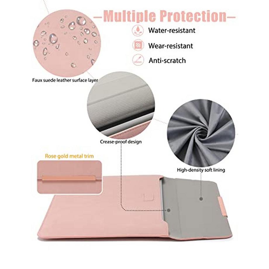 Only-bags.store 15.4 Zoll Filz Laptophülle Kompatibel mit MacBook Air 15 MacBook Pro Retina 2012-2016  