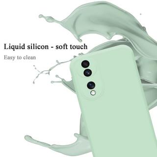 Cadorabo  Hülle für Honor 70 in LIQUID HELL GRÜN - Schutzhülle aus flexiblem TPU Silikon 